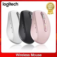 ใหม่ Logitech MX Anywhere 3 S/3 S สำหรับ Mac ประสิทธิภาพขนาดกะทัดรัดเมาส์บลูทูธไร้สาย 4000DPI ปุ่มปรับแต่งได้เชื่อมต่อได้ถึง 3 อุปกรณ์ Pink Wireless
