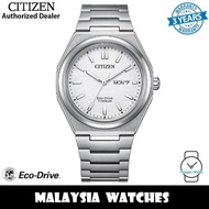 Citizen AW0130-85A Zenshin Eco Drive Sapphire Crystal Glass Super Titanium Case & Strap Men's Watch