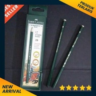 2B wooden pencil - 2B pencil FaberCastell - 2B wooden pencil - 2B brand pencil FaberCastell - statio