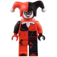 Original Lego DC Super Heroes - Harley Quinn (Jester's Cap, Rounded Collar) 76271 76274 Minifigure