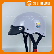 Nón bảo hiểm gắn ốc titan salaya kèm mèo thần tài TẶNG TEM BIKER mũ bảo hiểm gắn ốc titan lục bảo n