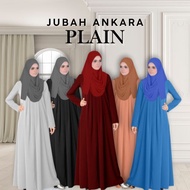 Turkey Stylish jubah dress for Muslimah fashion - Ankara Plain