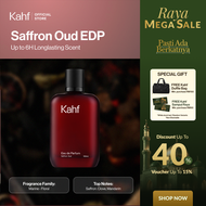 Kahf Saffron Oud Eau de Parfum 100 ml Long-Lasting Fragrance (EDP) - Saffron and Oud Scent - Wangi T