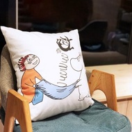 【Moomin】姆明居家舒適抱枕 抱枕