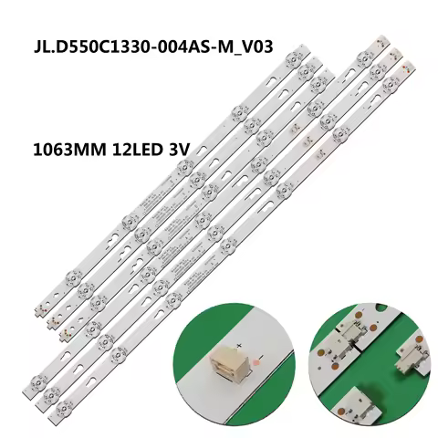 NEW 12 lamp For L55M5-EC 55E31 T55FSL5130 LED Backlight strip TCL55D12-ZC22AG-05A ODM 55D1200-3x12-3