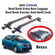 5501 (90cm) Car Roof Rack Roof Carrier Box Anti-theft Lock/ Cross Bar Roof Bar Rak Bumbung Rak Bagasi Kereta - BEZZA