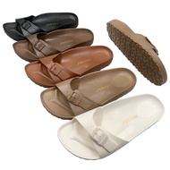 BLS BARA BARA Men's Rubber Buckle Sandals Imported MJZA2902-BRMB1 (A2)