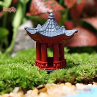 honeybird 2PCS Mini Desk Decoration Torii Gate Japanese Garden Miniature Shrine Ornaments Micro Ston