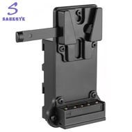 greatbuy666-NP-F970 Battery to V-Mount Plate V Power Supply Mounting Plate for Camera Monitor LED Vi