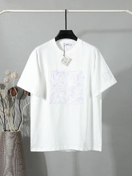 LOEWE 26新款短袖 刺繡經典logo短袖T恤