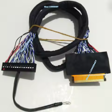 51P 51Pin FFC FPC LVDS 2ch 8bit Lcd Screen cable 0.5 Pitch 51 Pin FPC FFC 2Ch 8Bit LVDS Screen Line 