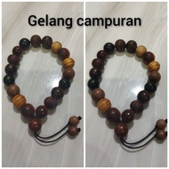 gelang campuran teras kayu rare 10m pelbagai teras