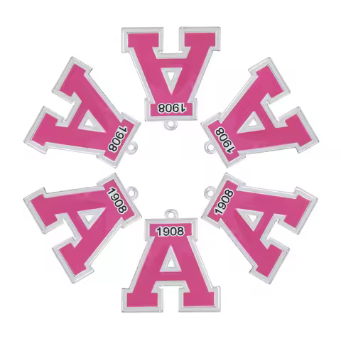 10pcs Aolly A_KA Organization Letter Charms for women DIY jewelry accessories