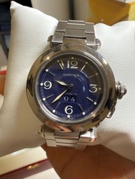 Cartier Pasha de Cartier 藍色錶盤腕錶