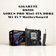 GIGABYTE B850I AORUS PRO Mini-ITX DDR5 Wi-Fi 7 Motherboard for Ryzen 7000/8000/9000 AM5 White