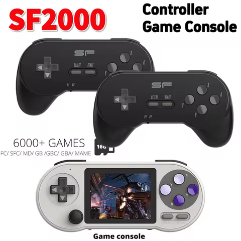 3 Inch Handheld Game Console With Rocker Mini Handheld Game Console Comfortable Grip Type-C Charging