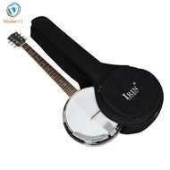 [Dovewill] Banjo Gig Bag Portable String Banjo Bags, Waterproof Electric Guitar Bag for Performances