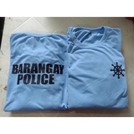 Barangay Police long sleeves Uniforms Barangay Tanod brgy Tanod 180gsm