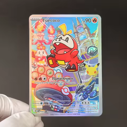 9PCS/PTCG Proxy Card Pokemon 30th Anniversary English Froakie Holographic Foil Texture Collection Ca