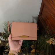 CHARLES &amp; KEITH 小ck小包 粉色二手包 正品 真品