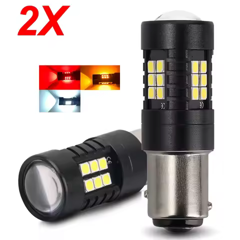 2X Car Led Light Bulb S25 R10W R5W 1156 BA15S BAU15S P21W PY21W 1157 P21/5W BAY15D 7443 3157 T25 T20