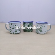 mug lurik mini - mug mini jadul - gelas kecil lurik - mug kecil jadul