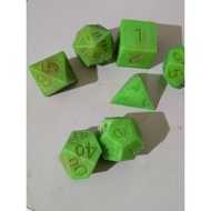 Dungeons and Dragons' magical dice set(color changing effect)