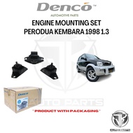 #DENCO#ENGINE MOUNTING SET PERODUA KEMBARA 1998-2000 EZ 1.3 (MK-255004)