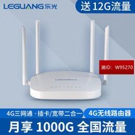 【4G插卡無線路由器轉wifi有線全網通Router移動電信無線寬帶路由器