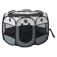 Portable Folding Pet Tent Dog House Octagonal Cage For Cat Tent Playpen Puppy Kennel Easy Operation 