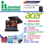 NOTEBOOK (โน้ตบุ๊ค) ACER NITRO 5 AN515-45-R61J (SHALE BLACK)