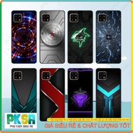 Sharp Aquos Sense 4 / Sense 5G / Sense 6 / Zero 6 black flexible case printed with technology and ma