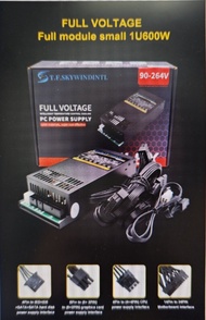 "T.F.SKYWINDINTL" 600W Flex ATX 1U Platinum power supply;