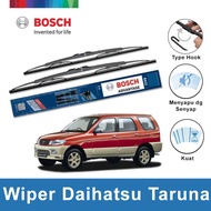 Bosch Sepasang Wiper Kaca Mobil Daihatsu Taruna Advantage 21" & 18" - 2 Buah/Set - Hitam