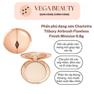 [TEM PHỤ TIẾNG TRUNG][T5/25] Phấn phủ dạng nén Charlotte Tilbury Airbrush Flawless Finish Minisize 0