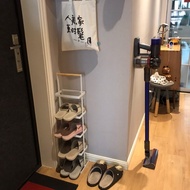 Simple Indoor Doorway Shoe Rack Multi-layer Slipper Storage Holder Metal Craft Welding Structure Art