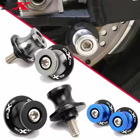 Motorcycle CNC Aluminum Swingarm Spools Slider Stand Screws Bolts For CFMOTO 700 CLX 700CLX 700CL-X 