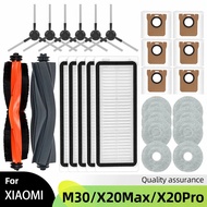 Xiaomi Robot Vacuum X20 Pro / X20 Max Robot Vacuum Cleaner Accessories Roller Brush Side Brush Mop C