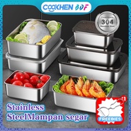 Cookhen - COD Food Container Stainless Steel Vegetable Container Food Box Stainless Steel 304 Food S