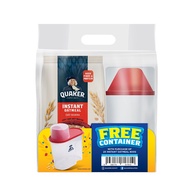 Quaker Instant Oatmeal (800g x 2) FOC 1 Container / Quaker Oat Segera (800g x 2) Percuma 1 Kontainer