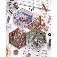 Ready Stock 🛋️ Isometric Sticker 3D Stickers Home Furniture Decor Cute Sticker Stamp Notebook Gift C