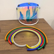 3BUTTON FOSSA VISOR RUBBER BOGO VISOR USE