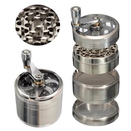[lintingan tembakau] ISHOWTIENDA Grinder Penggiling Tembakau Rokok Herbal Herb Crusher 4 Layer - LST