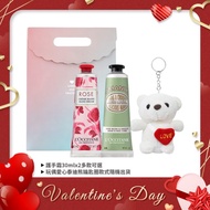 【L'OCCITANE 歐舒丹】經典護手霜30MLX2鑰匙圈禮袋組-(13款任選)新年情人禮品 #春季美妝保養賞