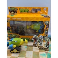 Genuine Plants vs. Zombies Can Eject Rugby Pull Back Zombies Dolls 3-6 Years Old Boys Children Toys