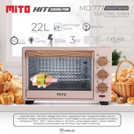 MITO OVEN ELECTRIC MO777 HIT DAN WOOD SERIES 22LITER /OVEN LISTRIK 22 LITER/OVEN LISTRIK TERBARU/OVEN ELEKTRIK MURAH/OVEN LISTRIK MURAH/PEMANGGANG KUE MURAH/OVEN KUE MURAH/OVEN LISTRIK KUE MURAH ORIGINAL!