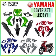 LC135 LC 135 V1 COVERSET COMPLETE COVER SET BODY CAVER KAVER RED GOLD BLACK GREEN BLUE WHITE HITAM M