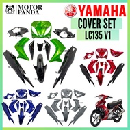 LC135 LC 135 V1 COVERSET COMPLETE COVER SET BODY CAVER KAVER RED GOLD BLACK GREEN BLUE WHITE HITAM MERAH PUTIH HIJAU