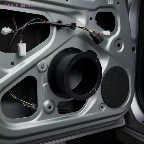 New 3/4/5/ Inch Waterproof Speaker Cabinet With Grile, Midrange Box Bass Diaphragm Speaker For Elect