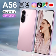 A56 New Smartphone 4G/5G Network 6.7-inch Screen Memory 16GB+1TB  Battery 8000mAh Android 14.0 WiFi 